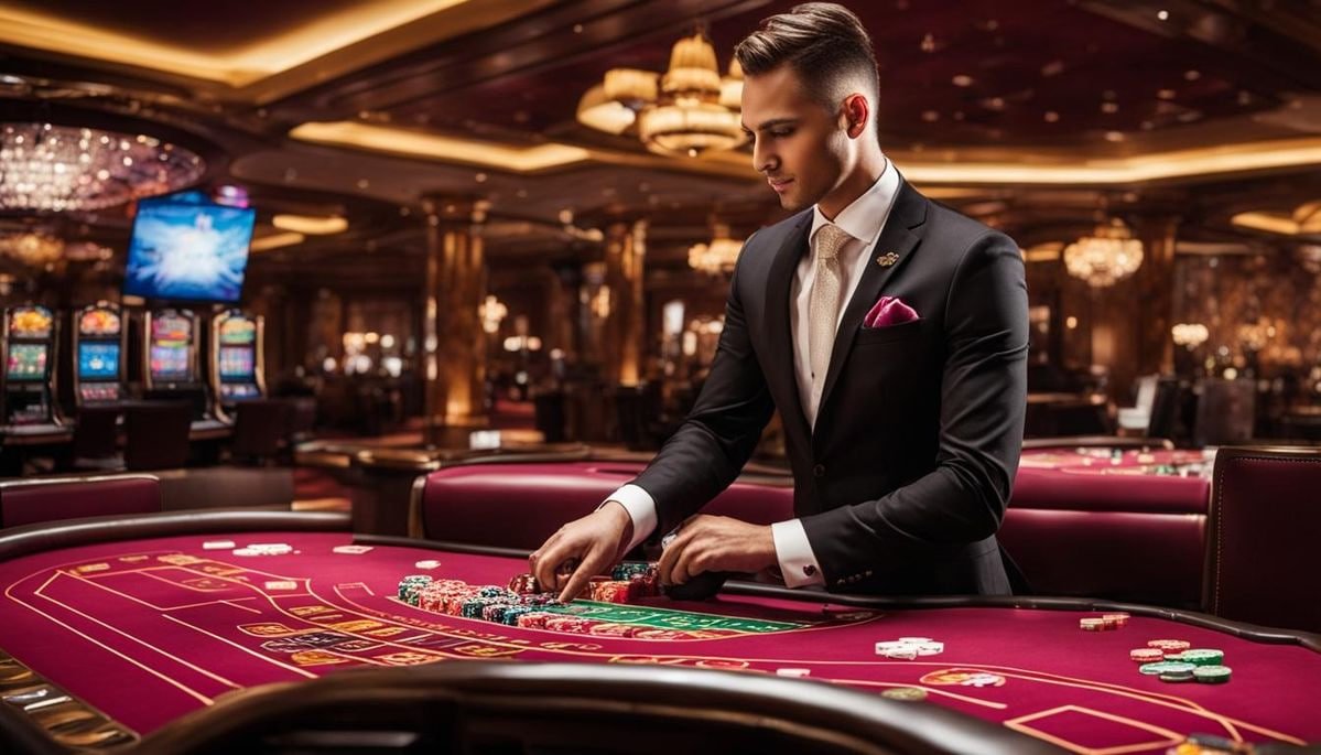 Filipino player accessing bet100 Live Casino table games on a mobile phone